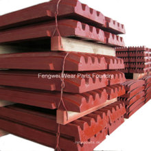 OEM Mining Parts Backenbrecher-Seitenplatten Wangenplatten
